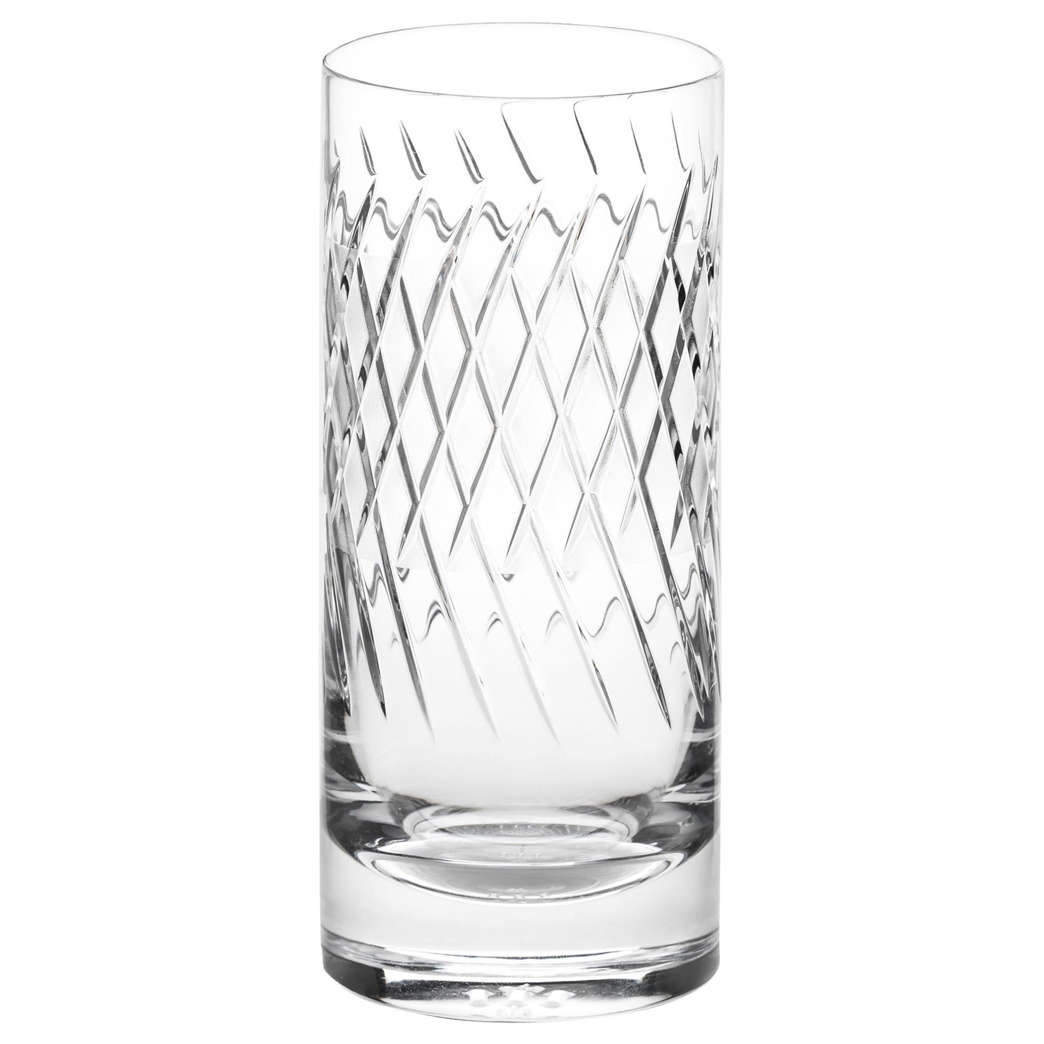 Scholten & Baijings Handmade Irish Crystal High Glass Elements Series CUT NO III For Sale