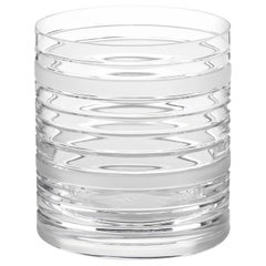 Scholten & Baijings Accessoires en cristal irlandais en verre de whisky taillé, faits à la main, n° V