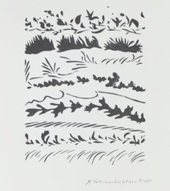 'Winter Silhouettes, ' offset lithograph by Schomer Lichtner