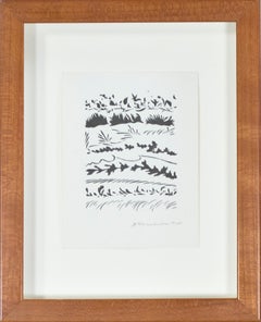 'Winter Silhouettes,' offset lithograph by Schomer Lichtner