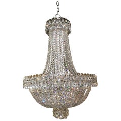 Schonbek Crystal Chandelier with Fourteen Lights