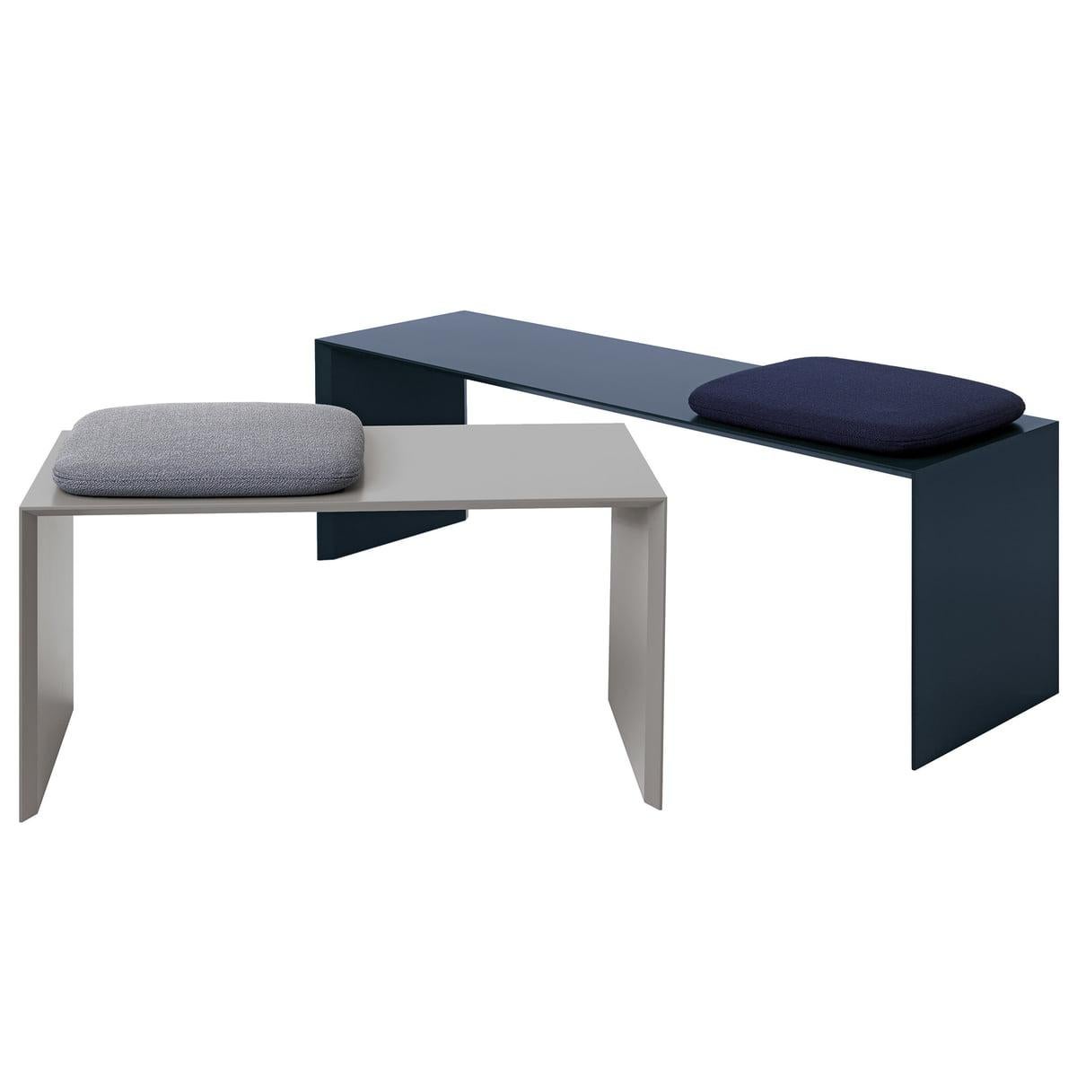 Bench
lacquered, also suitable as occasional table.
Available in three different sizes.
80,0 x 40,0 x 36,0
100,0 x 40,0 x 36,0
120,0 x 40,0 x 36,0
(Please order cushion 0685 and adjustable feet 0913 separately)
Clear highlight. The ADD ON