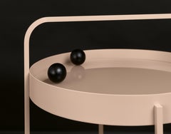 Schönbuch Table d'appoint bleu nuit Albert par Sebastian Herkner