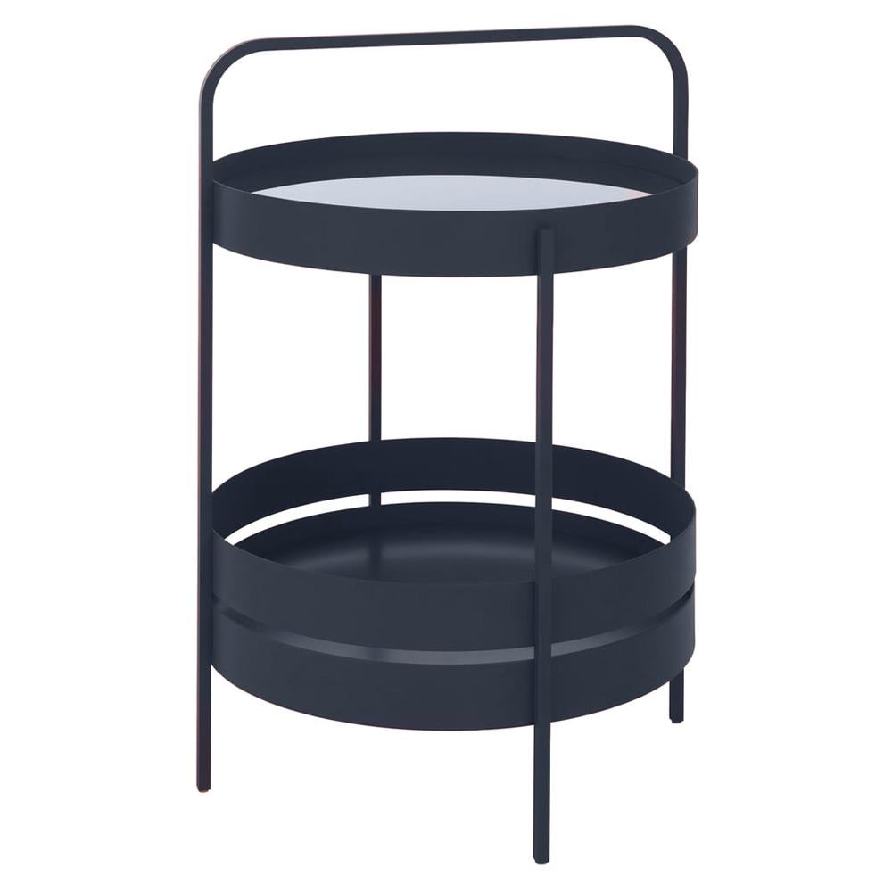 Schönbuch Albert Night Blue Side Table Designed by Sebastian Herkner For Sale