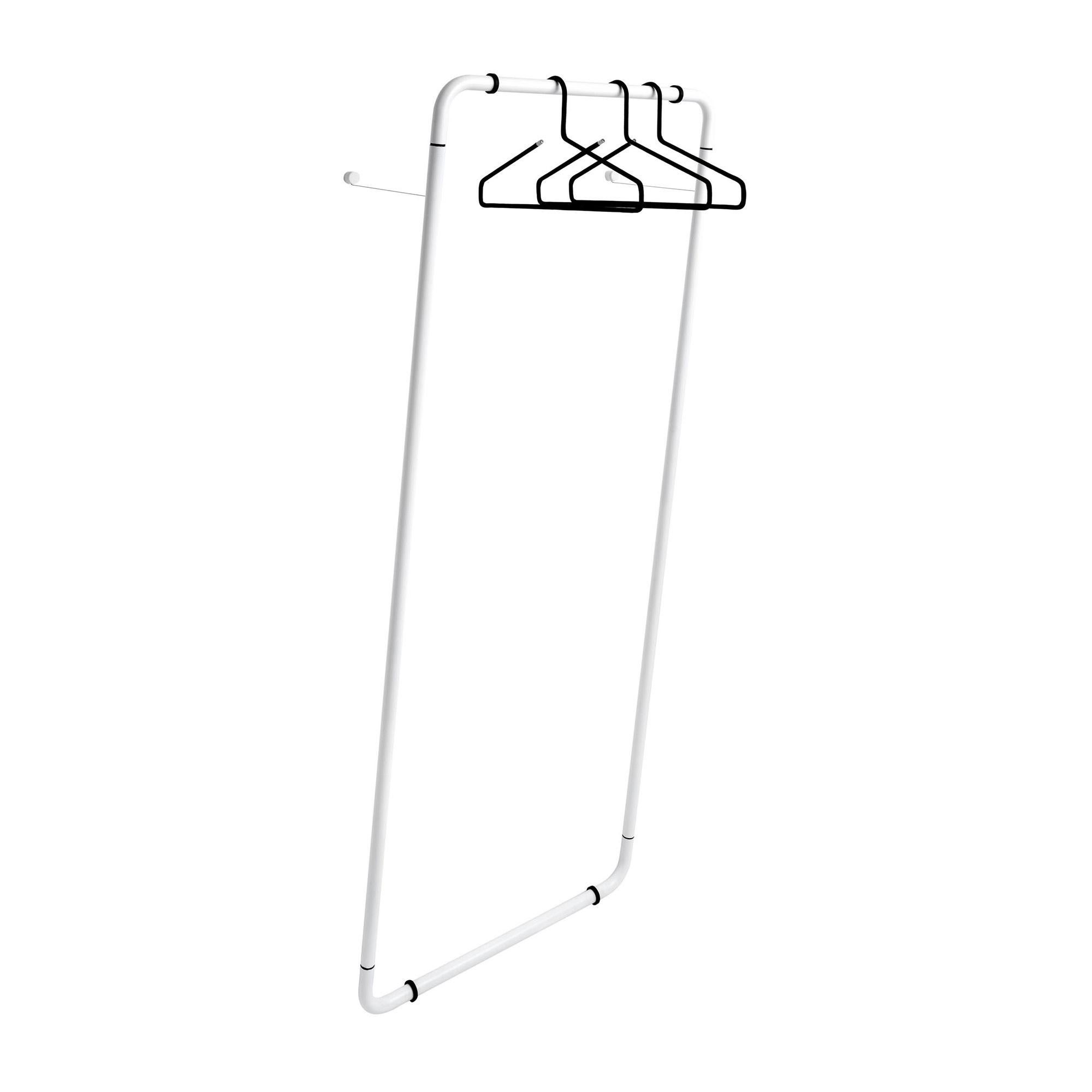 German Schonbuch Black Curve Wall- Mounted Coat Rack Designed by Felix Stark For Sale