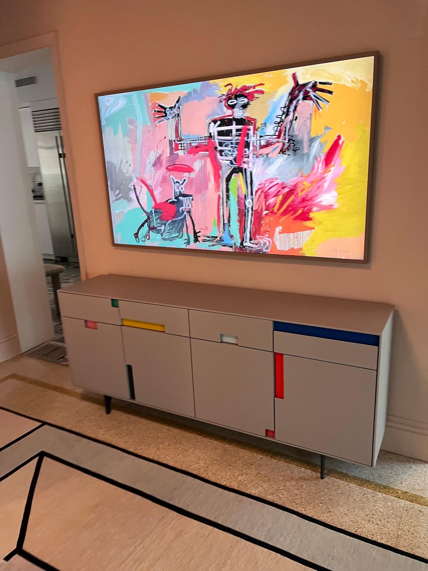 Schonbuch Canvas Low sideboard by Christian Haas in STOCK In Excellent Condition For Sale In New York, NY