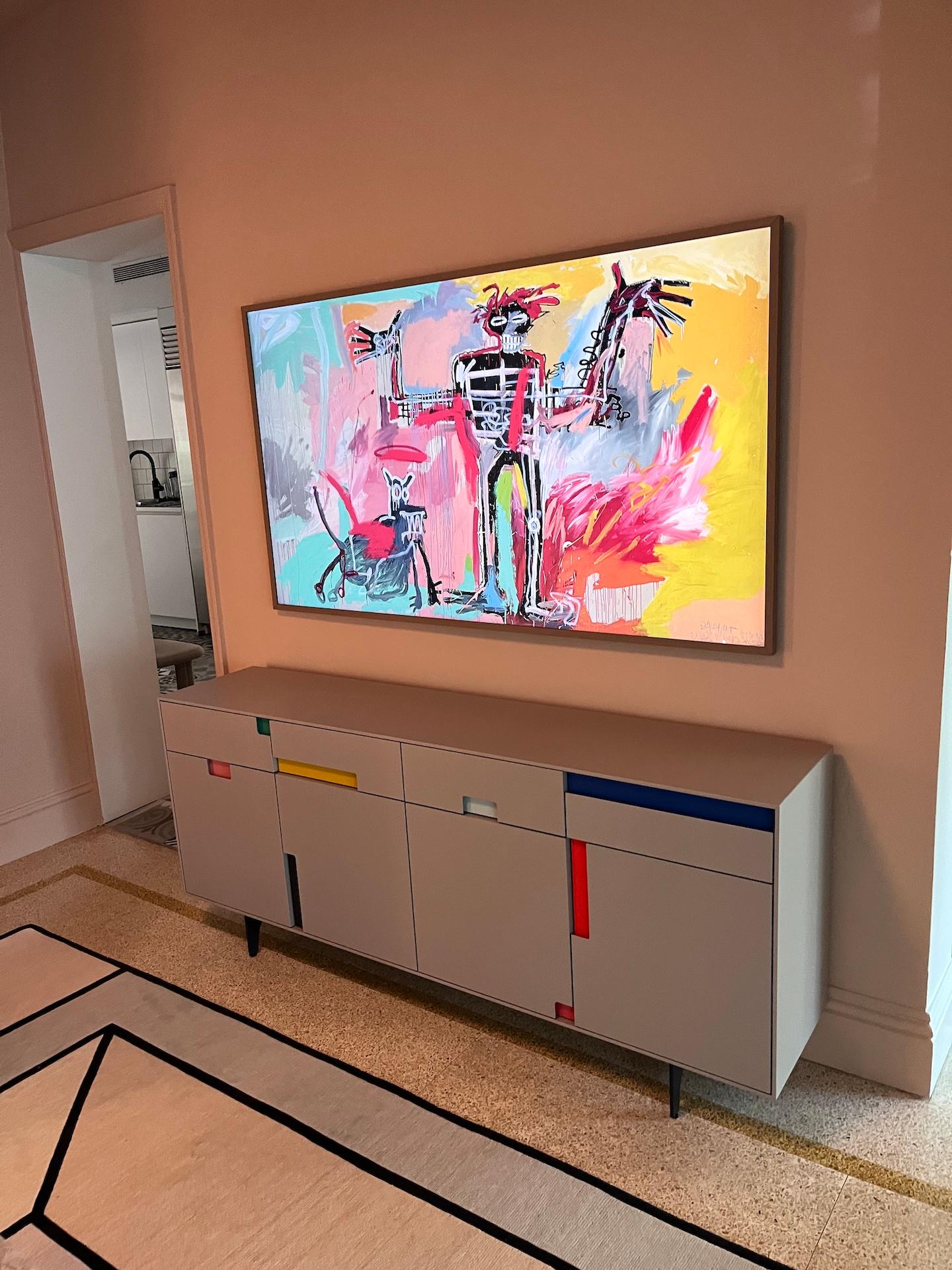 Contemporary Schonbuch Canvas Low sideboard by Christian Haas in STOCK For Sale