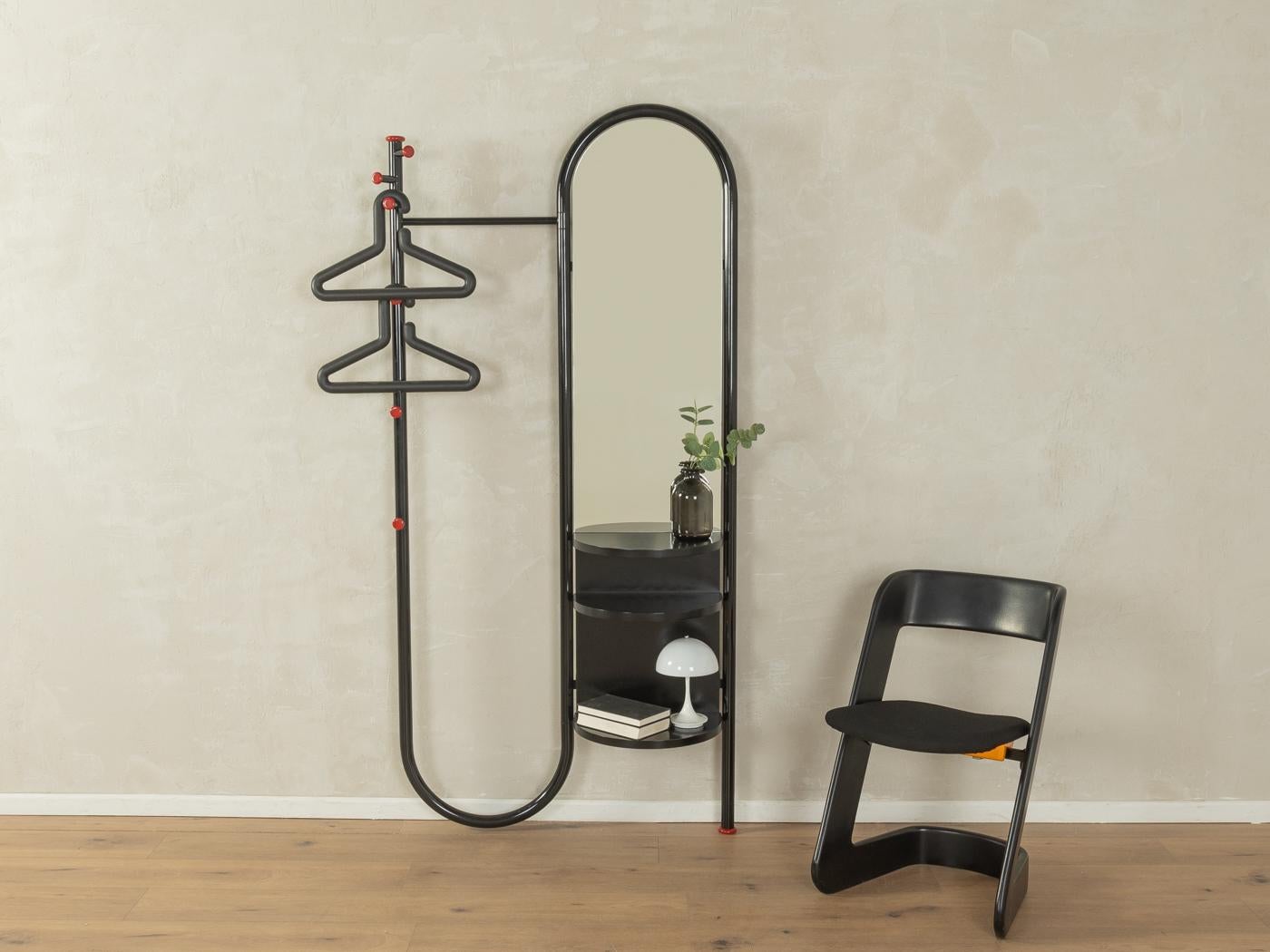 German Schönbuch Coat Rack and Mirror, 1970s Wardrobe For Sale