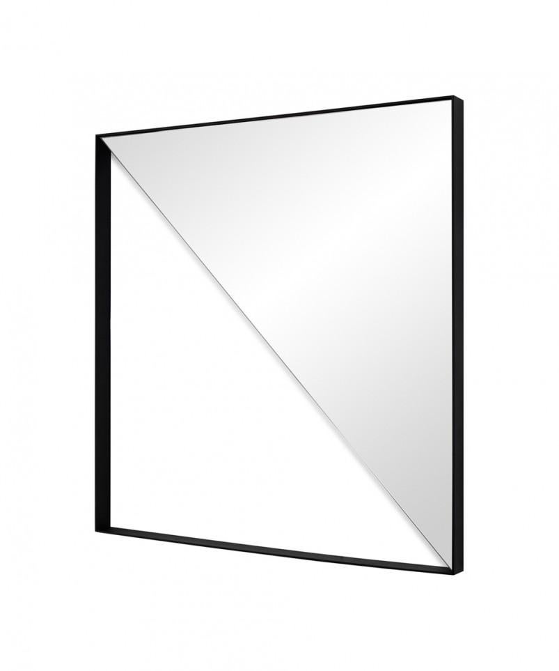 Mirror, square
powder-coated steel black, fine structure
Measures: W 45 / H 45 / D 3 cm
The GEO wall mirror is particularly eye-catching. Set in a slim 45 x 45 cm steel frame with a fine, black powder coating, the mirror comes in a choice of five