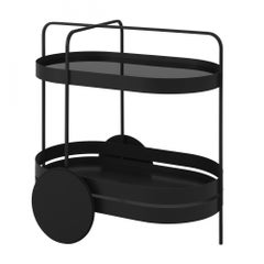 Schonbuch Grace, schwarzer Trolley von Sebastian Herkner