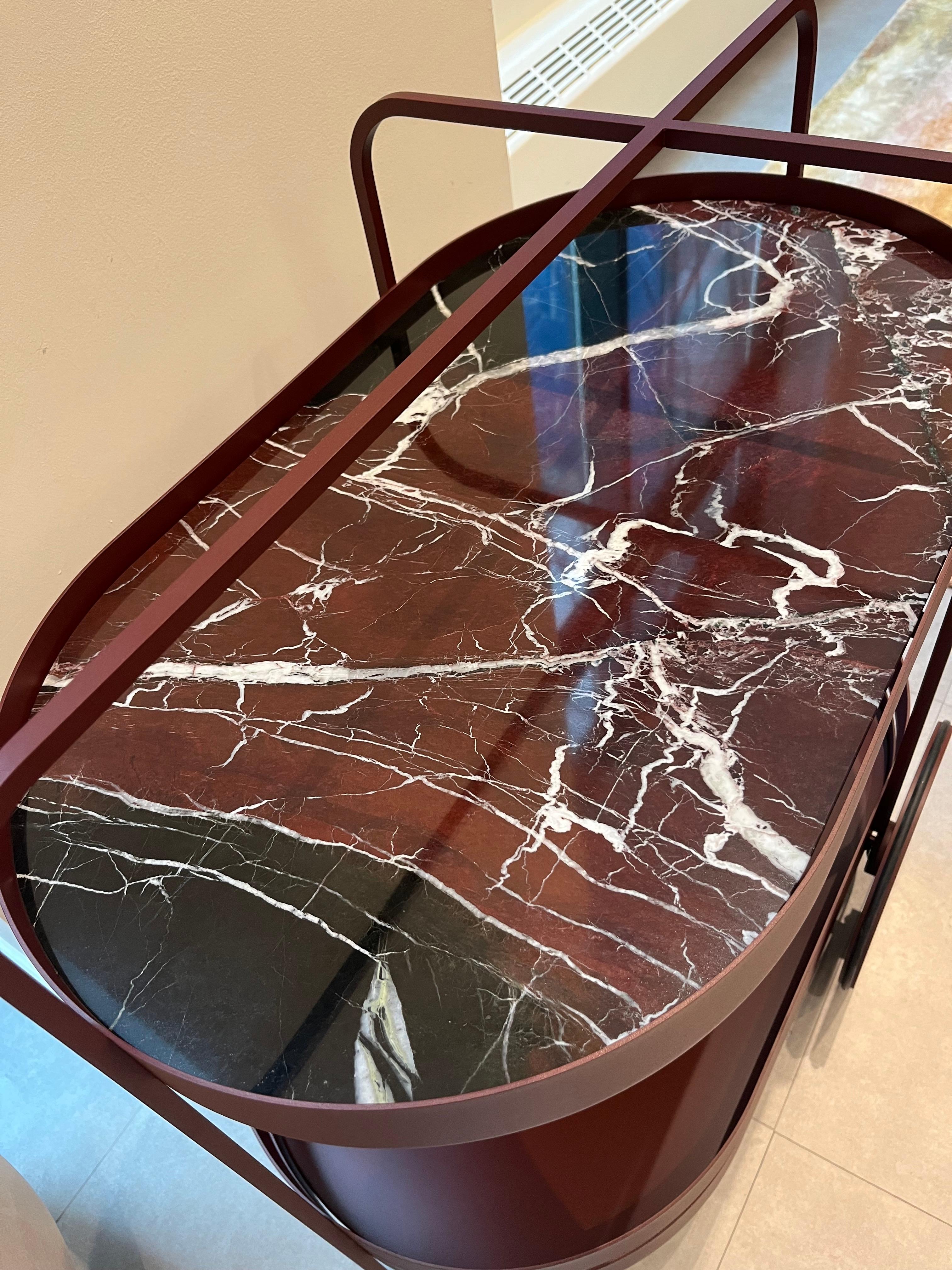 Schonbuch Grace Salon Edition with Marble Top by Sebastian Herkner in STOCK  In Excellent Condition For Sale In New York, NY
