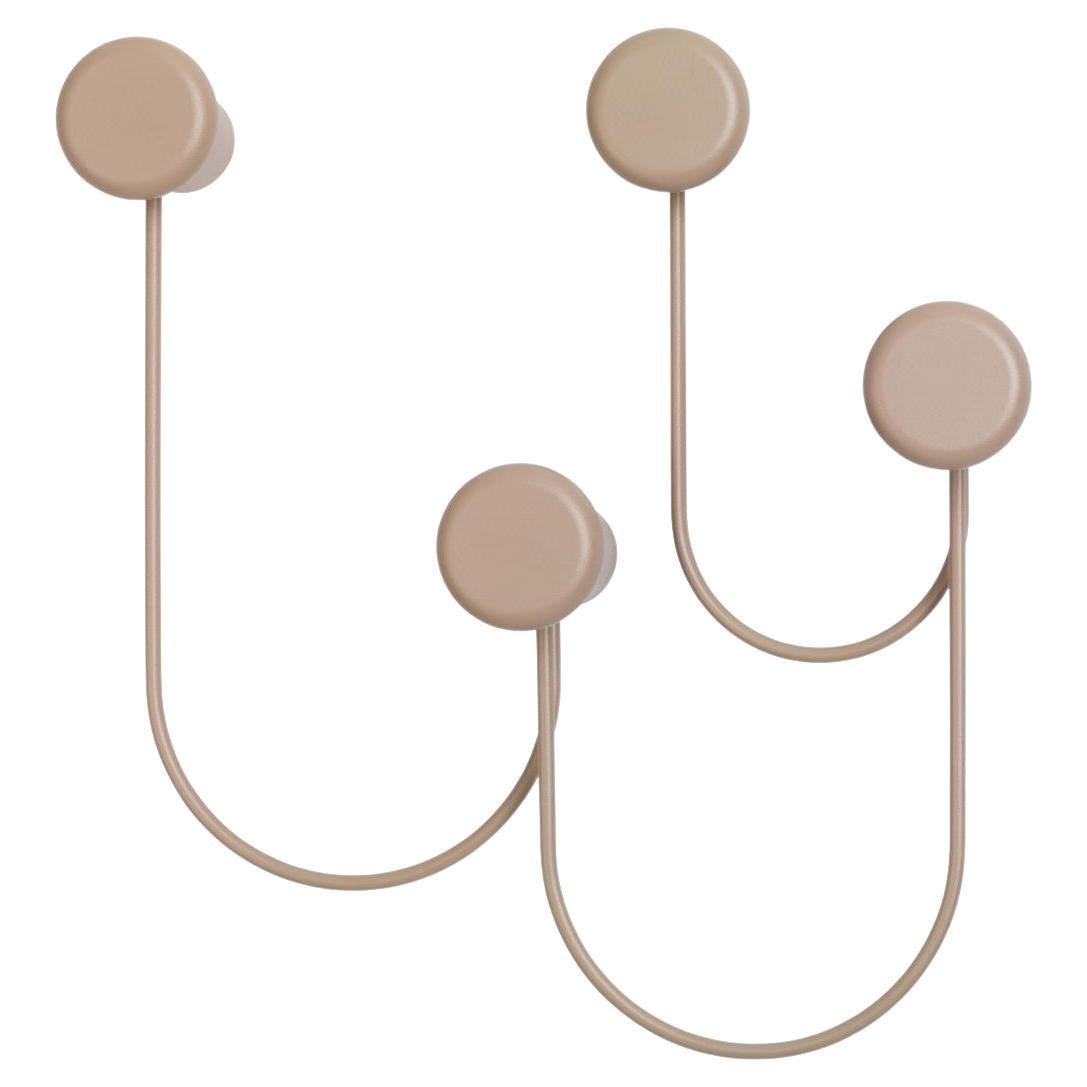 Schonbuch Pina Wall Mounted Coat Rack Designed by Laurent Batisse