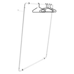 Schonbuch White Curve Wall- Mounted Coat Rack Designed by Felix Stark