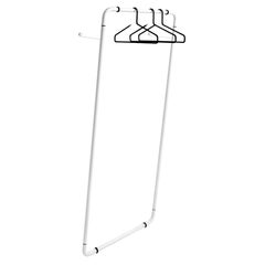 Schonbuch White Curve Wall- Mounted Coat Rack Designed by Felix Stark