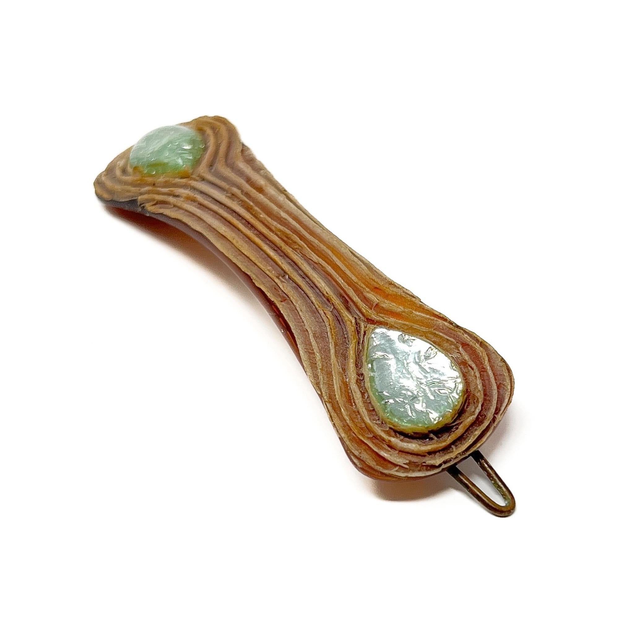 Barrette à cheveux Line Vautrin Vintage 1960s Talosel Pour femmes en vente