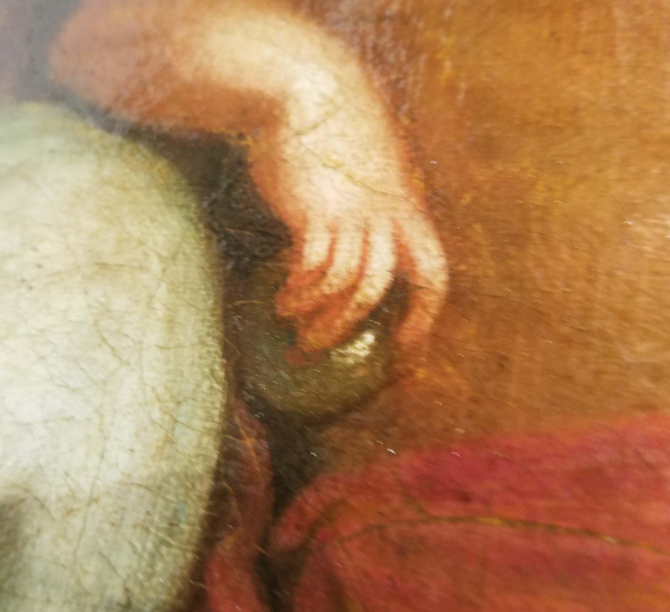 School of Pietro da Cortona 18th Century Oil on Canvas For Sale 2