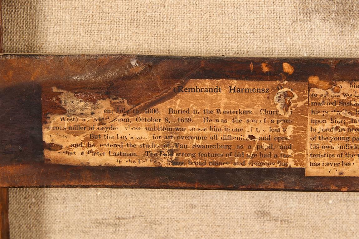 School of Rembrandt, Öl auf Leinwand, Porträt eines jungen Adels 2