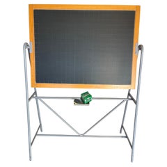 School slate blackboard, made in Italy, 1970s