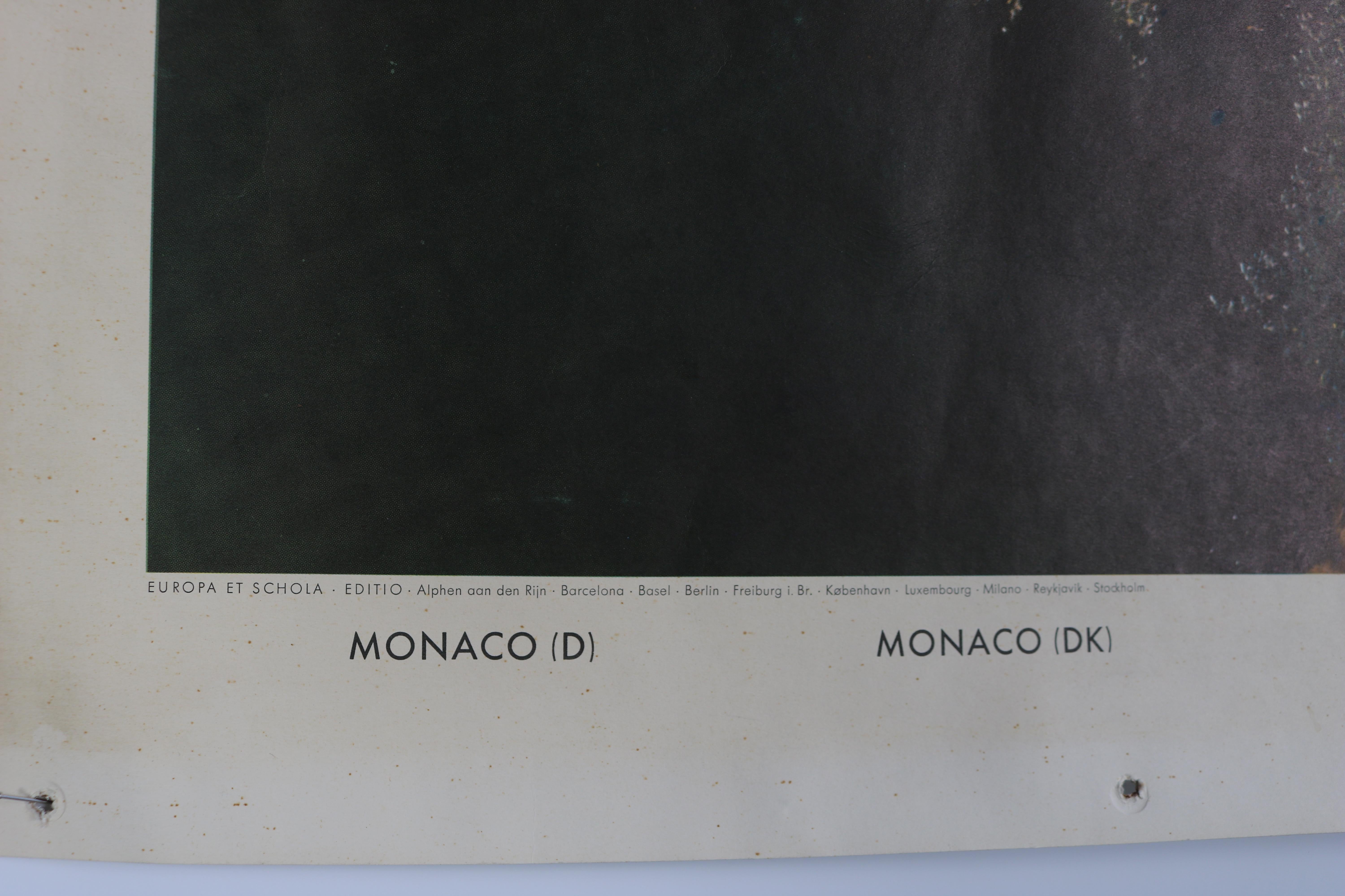 Schule-Wandtafel – Monaco im Angebot 5