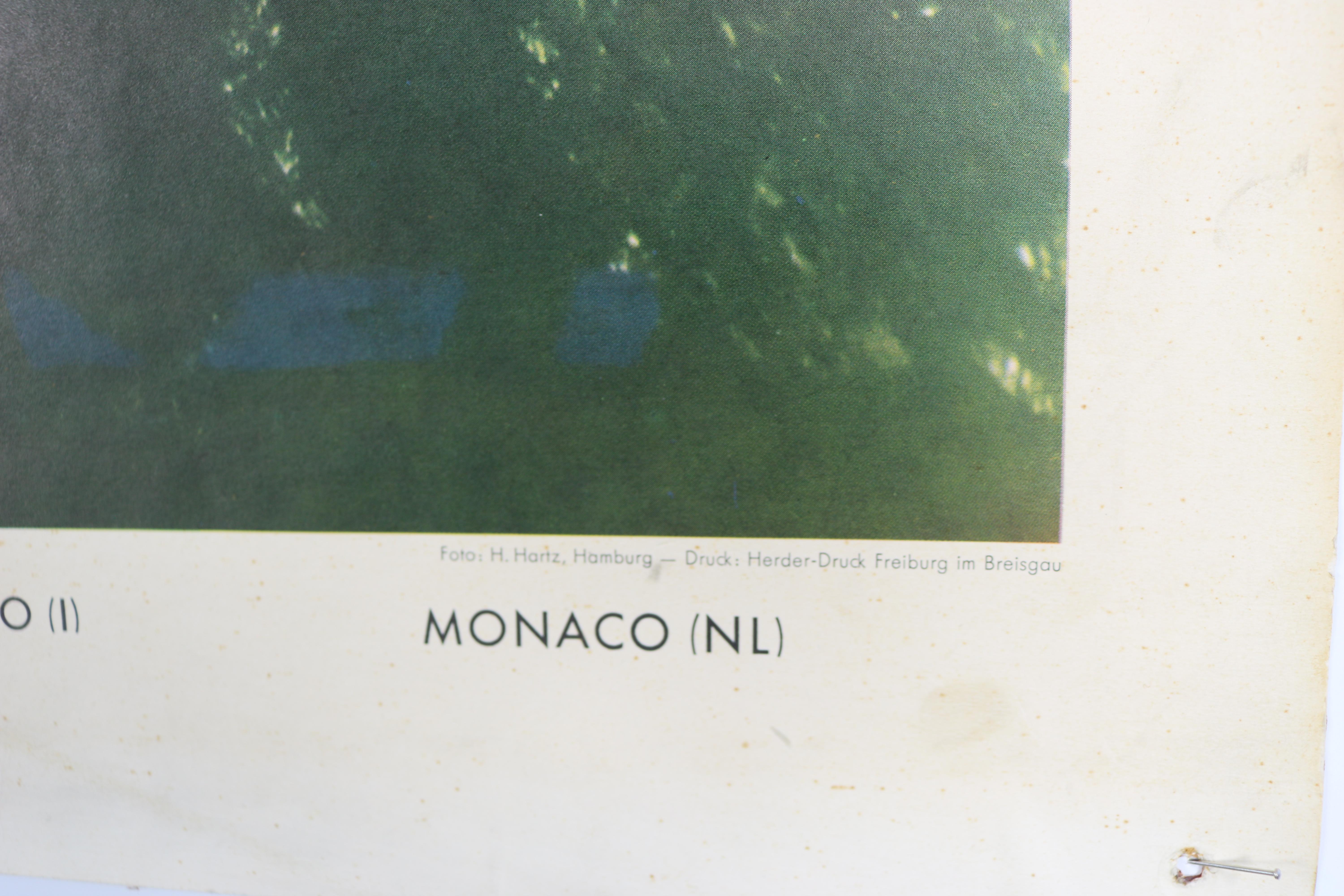 Schule-Wandtafel – Monaco im Angebot 7