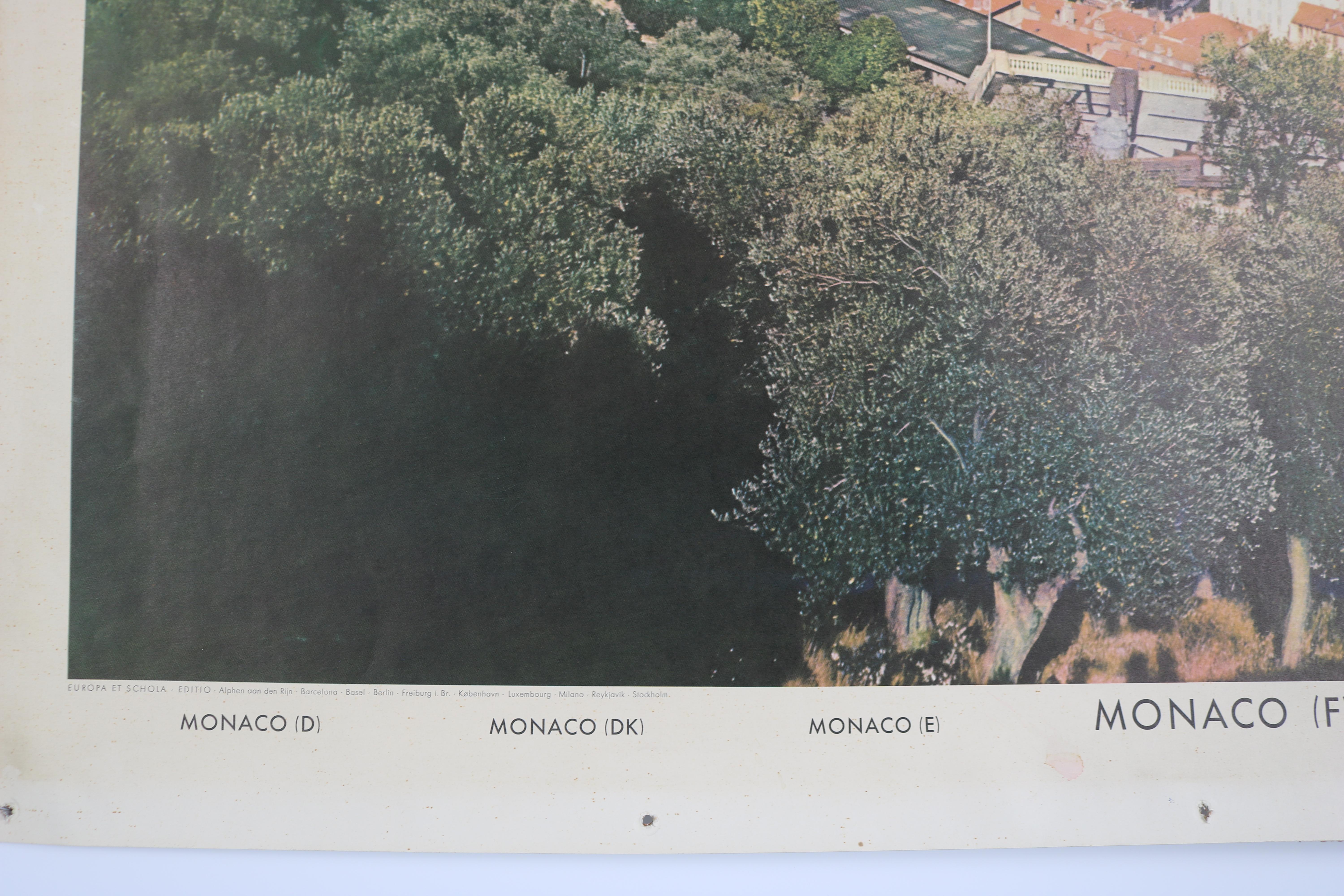 Schule-Wandtafel – Monaco (Papier) im Angebot