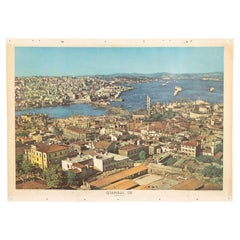 Vintage School Wall Charts, City Istanbul