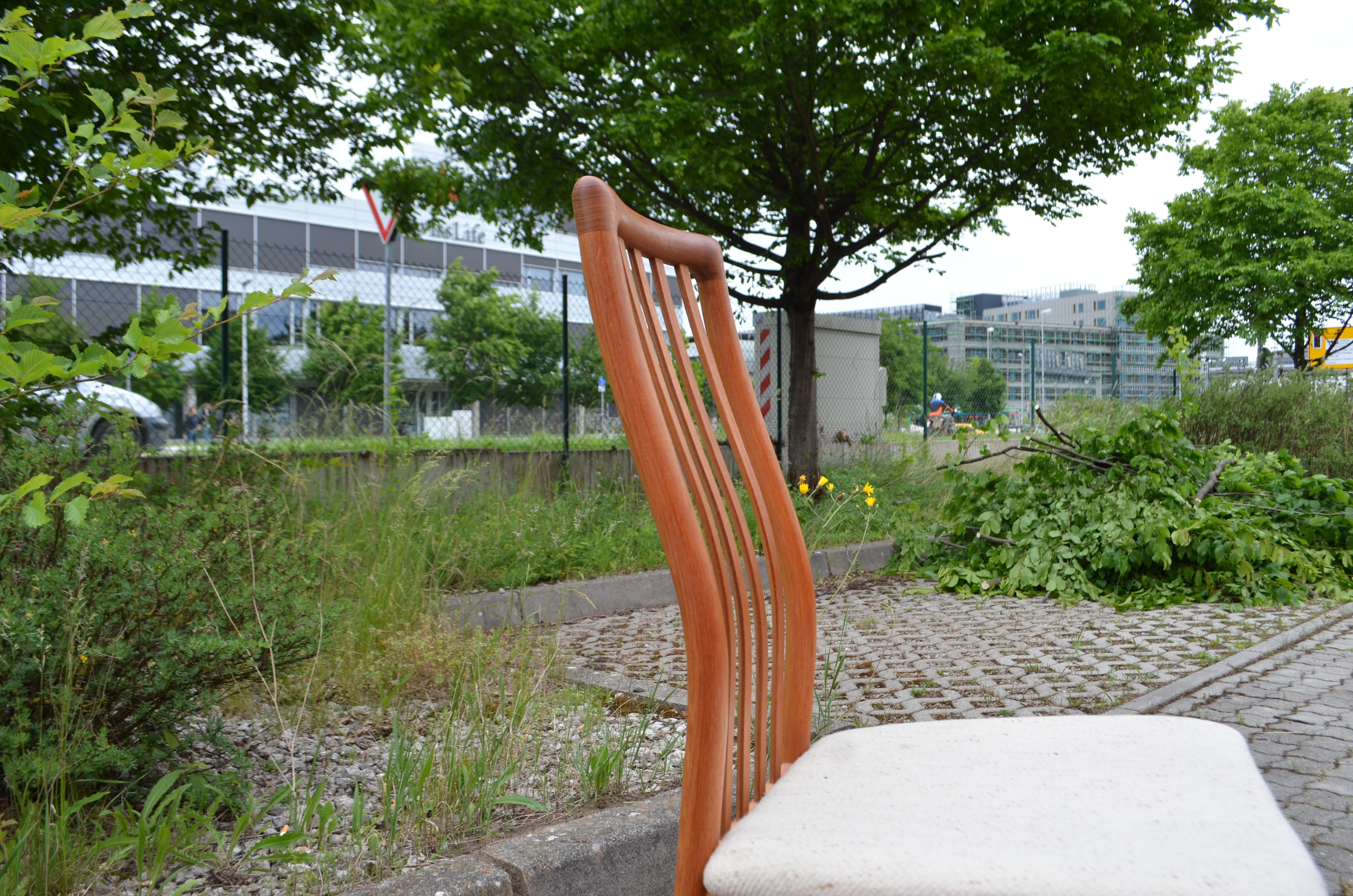 Schou Andersen Kai Kristiansen Model 170 Danish Teak Dining Chair Set of 6 3