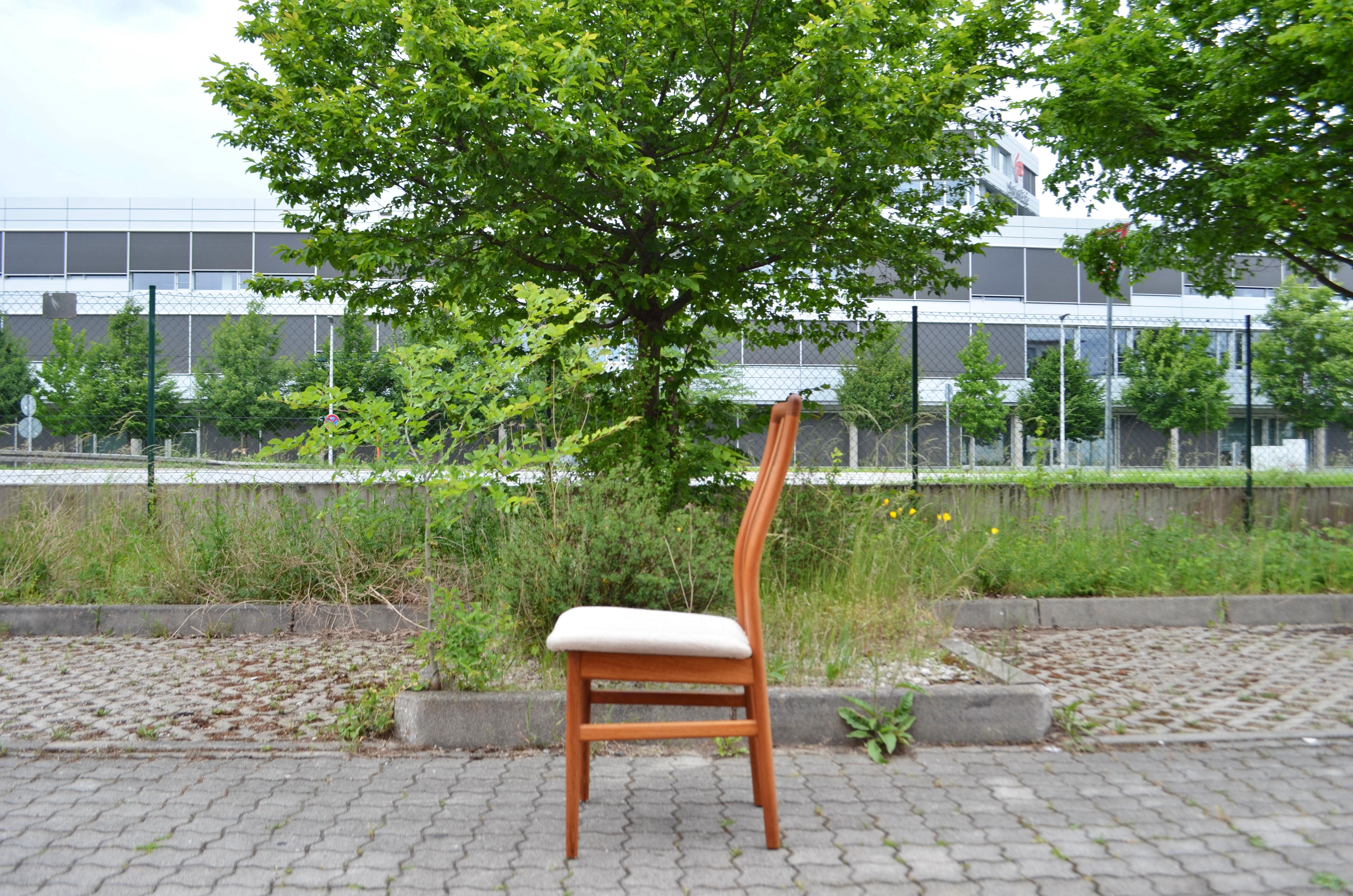 Mid-20th Century Schou Andersen Kai Kristiansen Model 170 Danish Teak Dining Chair Set of 6
