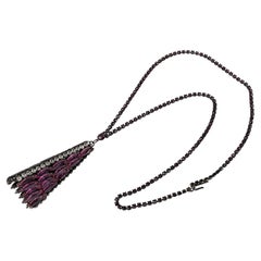 Schreiner Raro Collar Colgante Triángulo Largo