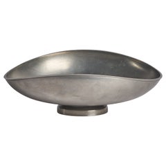 gjutet tenn schreuder
olsson stockholm Schreuder
Olsson, Bowl, Pewter, Sweden, 1930s