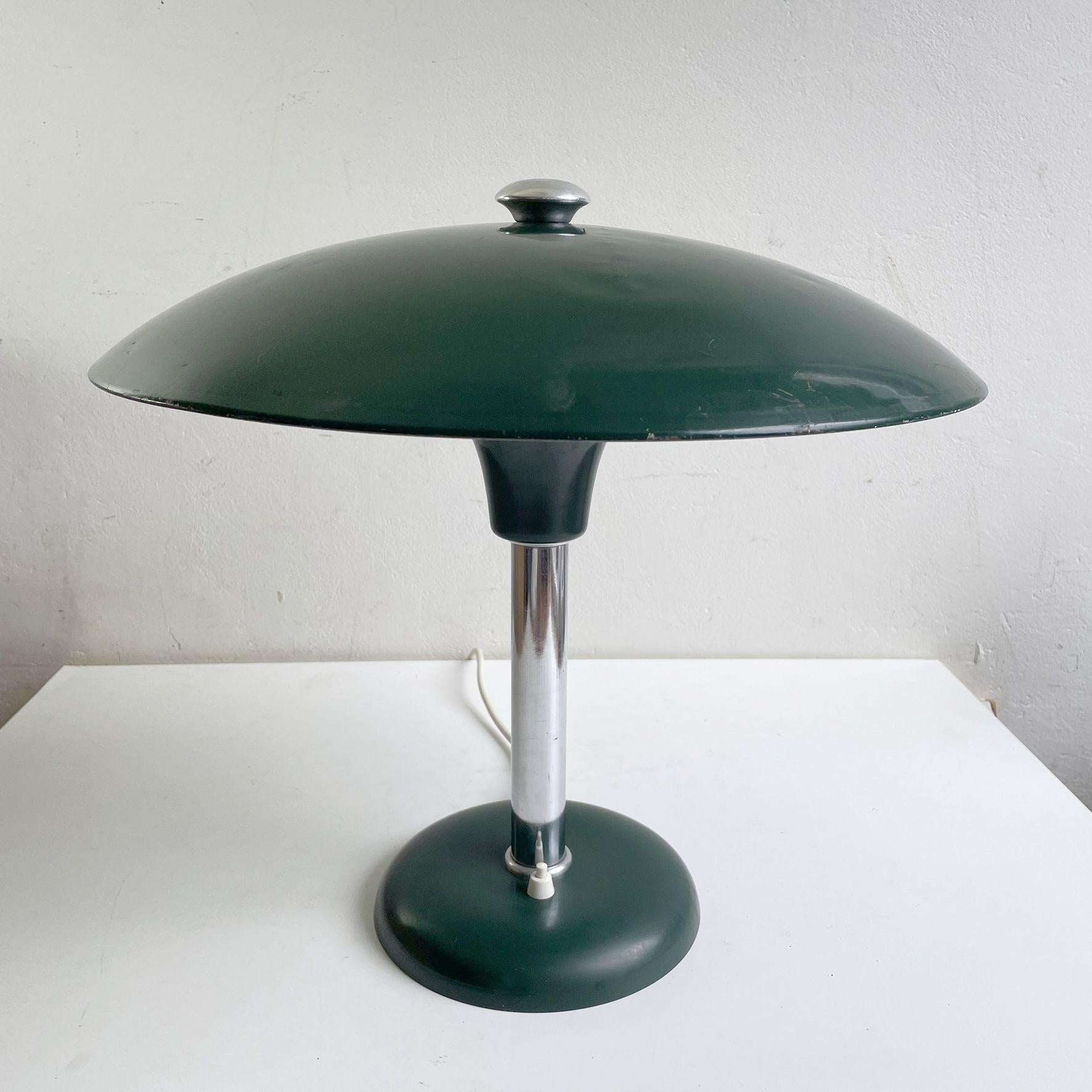 Schröder 2000 Table Lamp by Max Schumacher, Germany, 1930s In Good Condition For Sale In DOORWERTH, NL