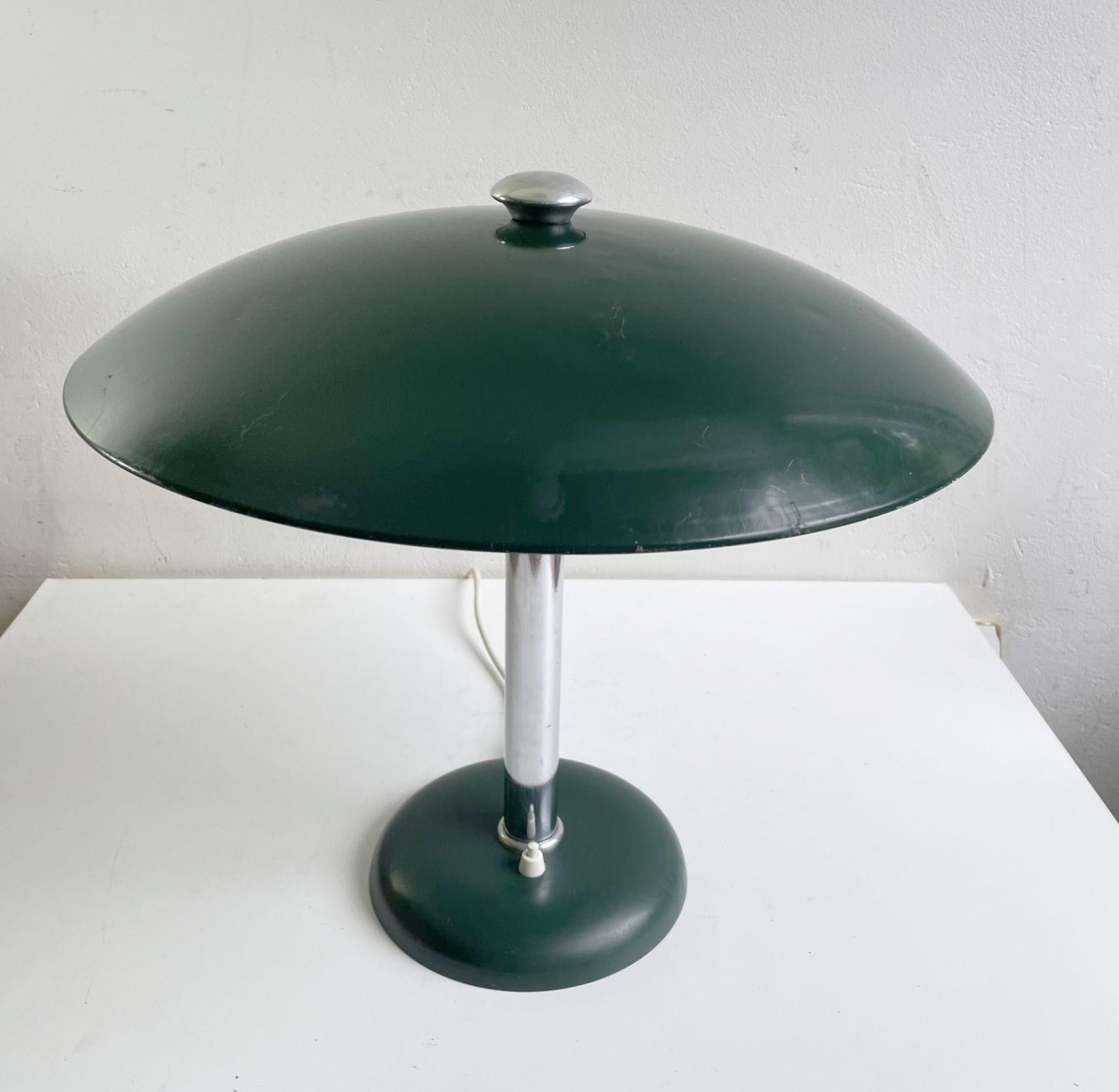 Metal Schröder 2000 Table Lamp by Max Schumacher, Germany, 1930s For Sale