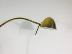 Schröder Brass Adjustable Floor Lamp, 1970s, Germany
