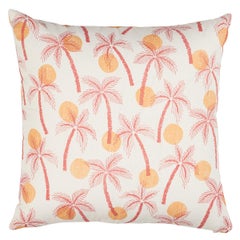 Schuamcher Clarabella Palm I/O 20" Pillow in Citrus