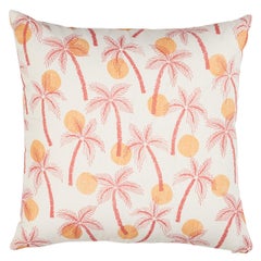 Schuamcher Clarabella Palm I/O 20" Kissen in Citrus