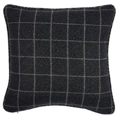 Schuamcher Colorado 18" Pillow in Charcoal/Nickel