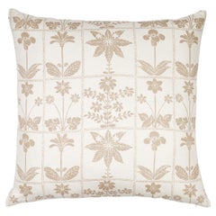 Schuamcher Georgia Wildflowers 22" Pillow in Neutral