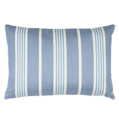 Schuamcher Hampton Stripe I/O 20" Pillow in Pool
