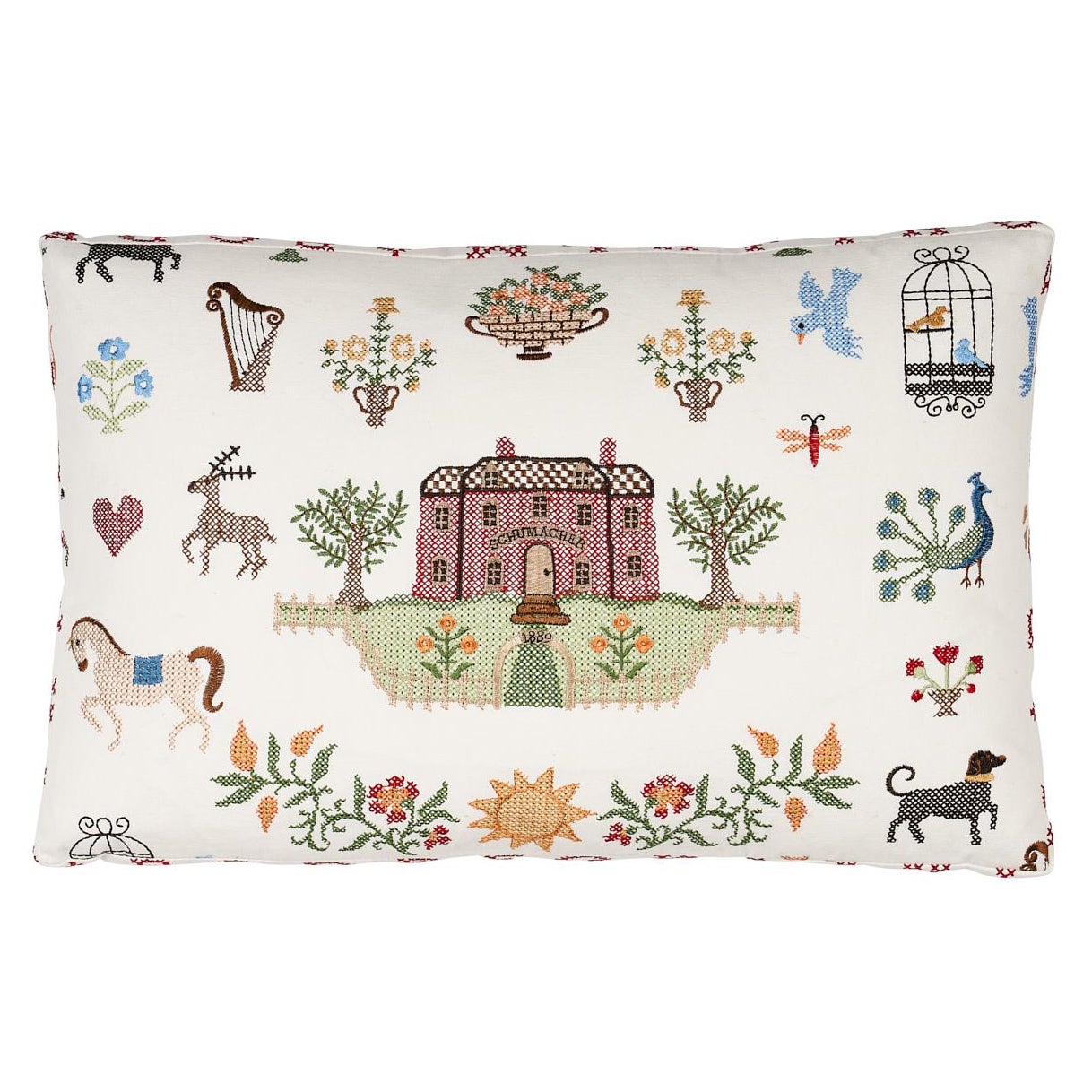 Almohada Schuamcher Merrifield Sampler 20" en Documento