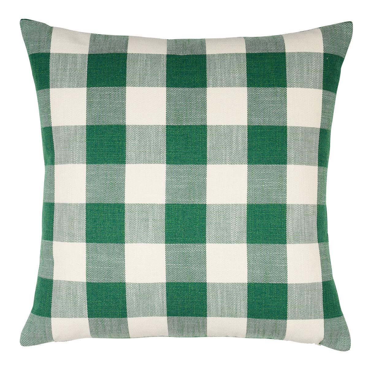 Schuamcher Picnic I/O 20" Pillow in Emerald For Sale