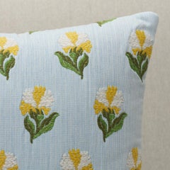 Schuamcher Rosina Floral 16" Pillow in Marigold