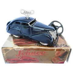 Schuco 3000 Car with Original Box and Key, circa 1940-1950