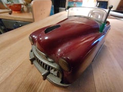 Schuco Radio Car #4012 Windup with Clockwork Mechanism 1952 US Zone Germany