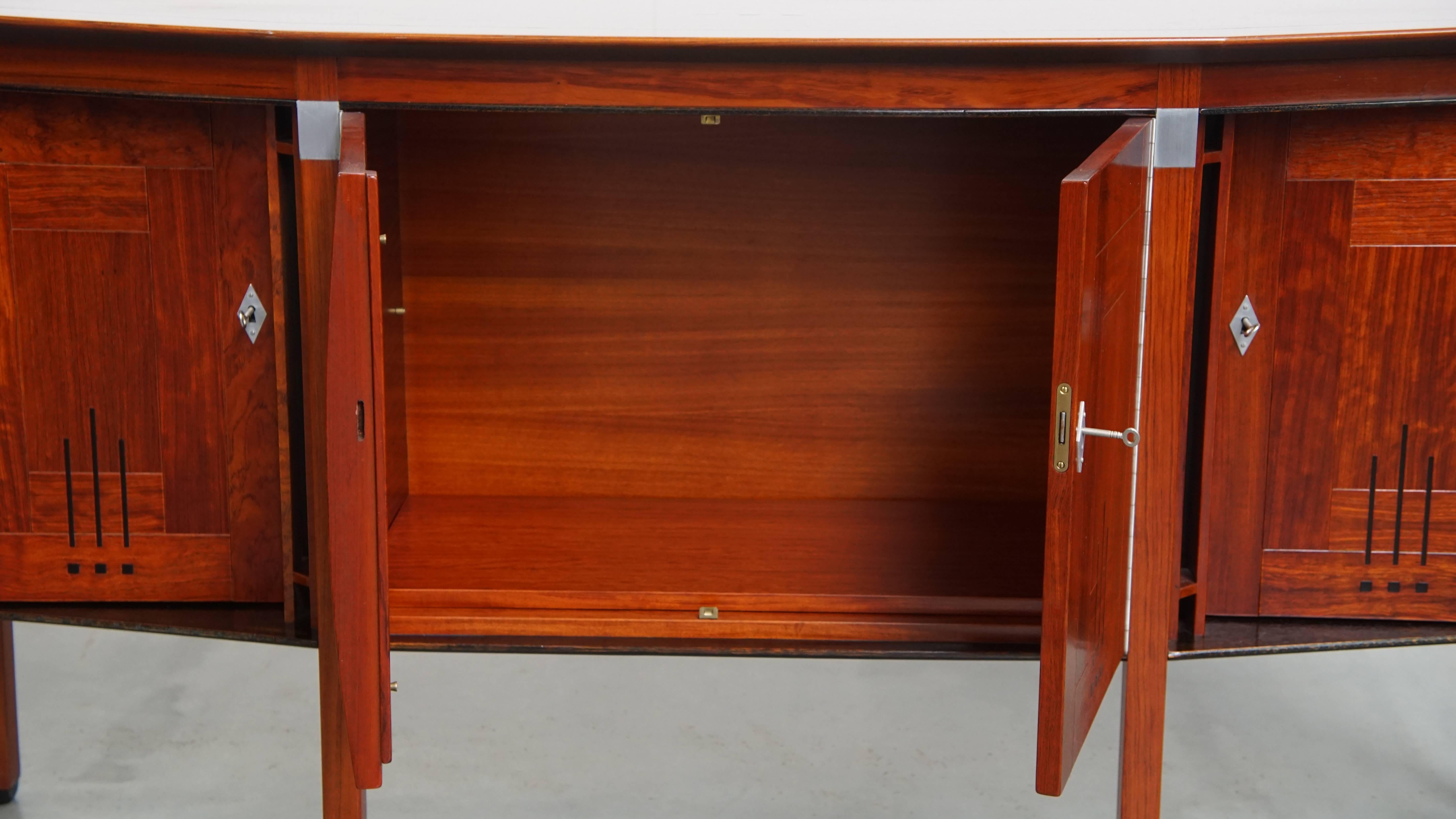 Schuitema Art Deco Sideboard from the Decoforma Series For Sale 6