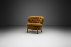 "Schulz" Lounge Chair von Otto Schulz für JIO Möbler, Schweden 1940er Jahre