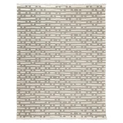 Schumacher Abstract Ikat 10' x 14' I/O Rug In Stone