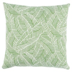 Schumacher Abstract Leaf 20" Pillow In Leaf