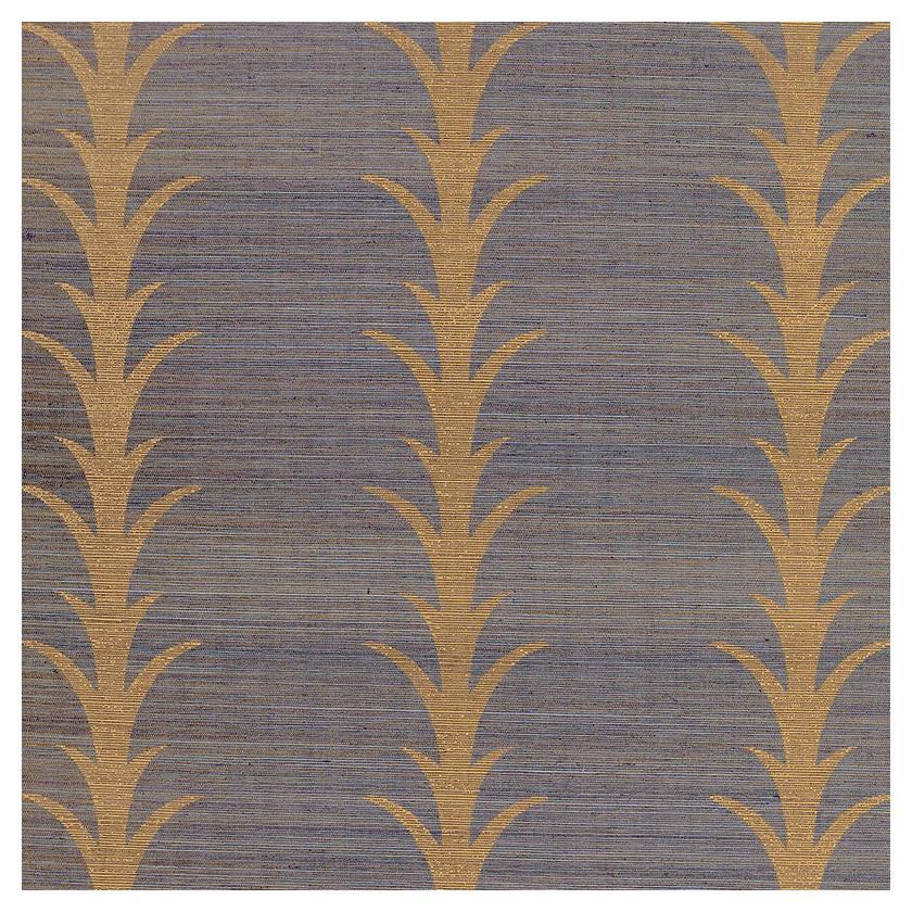 Schumacher Floweret Grass Cloth Floral Wallpaper  Wayfair