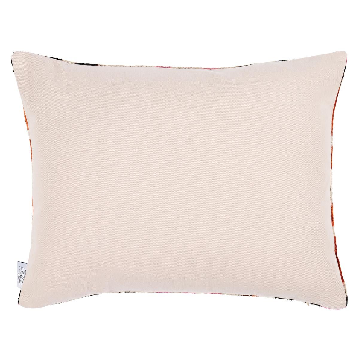 The Adana Silk Velvet Pillow by Les Ottomans features handwoven fabric with a knife edge finish. Les Ottomans pillows are handmade in Istanbul, juxtaposing the traditional patterns of Turkey with a wide range of contemporary colors, designs and