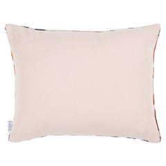 Schumacher Adana Silk Velvet in Pink & Orange 20" x 16" Pillow
